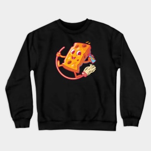 Here To Clean! Crewneck Sweatshirt